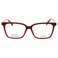 Max & Co. Women's Eyeglasses - Shiny Red Square Shape Full Rim Frame | MO5052 066 ,