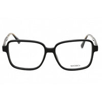 Max & Co. Women's Eyeglasses - Shiny Black Acetate Square Full Rim Frame | MO5060 001 ,