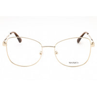 Max & Co. Women's Eyeglasses - Pale Gold Metal Cat Eye Full Rim Frame | MO5091 032 ,
