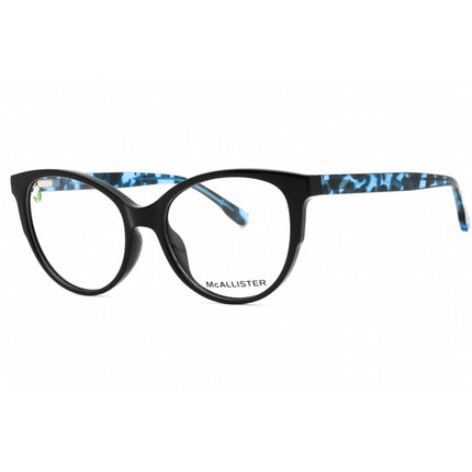 McAllister Women's Eyeglasses - Black Injected Propionate Cat Eye Frame | MC4511 001 ,