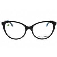 McAllister Women's Eyeglasses - Black Injected Propionate Cat Eye Frame | MC4511 001 ,