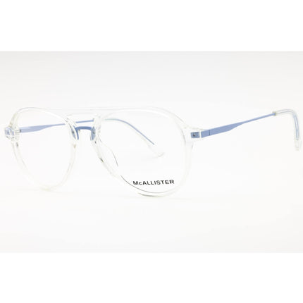McAllister Men's Eyeglasses - Crystal Acetate Aviator Full Rim Frame | MC4521 970 ,