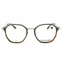 McAllister Unisex Eyeglasses - Olive Gradient Metal Geometric Full Rim | MC4526 310 ,