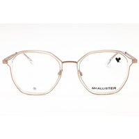 McAllister Unisex Eyeglasses - Crystal Metal Geometric Full Rim Frame | MC4526 909 ,