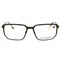 McAllister Men's Eyeglasses - Olive Metal Rectangular Full Rim Frame | MC4531 310 ,