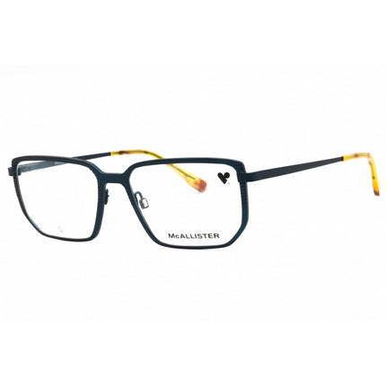 McAllister Men's Eyeglasses - Navy Metal Rectangular Shape Full Rim Frame | MC4531 410 ,