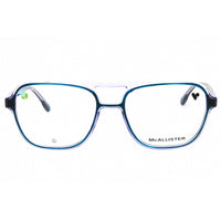 McAllister Unisex Eyeglasses - Teal Purple Navigator Shape Full Rim Frame | MC4534 440 ,