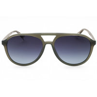 Polaroid Core Unisex Sunglasses - Green Plastic Aviator Frame | PLD 4162/S 01ED WJ ,