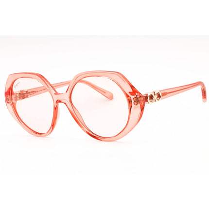 Salvatore Ferragamo Women's Sunglasses - Transparent Coral Full Rim | SF1084S 840 ,