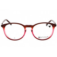Spyder Men's Eyeglasses - Burgundy Gradient Acetate Panthos Shape Frame | SP4032 603 ,