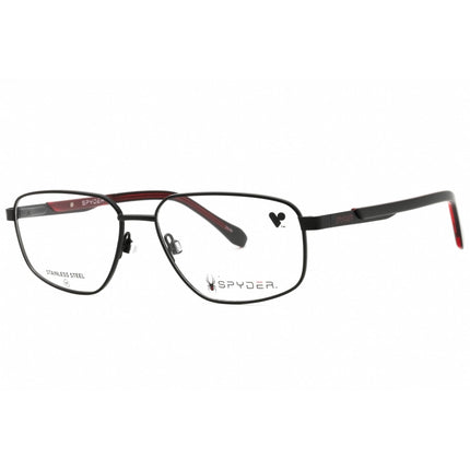 Spyder Men's Eyeglasses - Black Diamond Rectangular Full Rim 54mm Frame | SP4033 001 ,