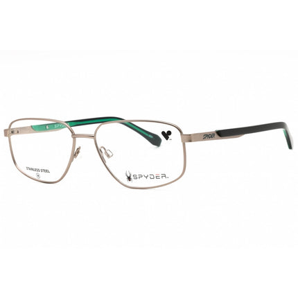 Spyder Men's Eyeglasses - Graphite Metal Rectangular Full Rim 54mm Frame | SP4033 033 ,