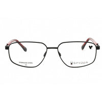 Spyder Men's Eyeglasses - Black Diamond Rectangular Full Rim 56mm Frame | SP4033 001 ,