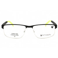 Spyder Men's Eyeglasses - Black Graphite Stainless Steel Full Rim Frame | SP4035 033 ,