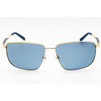 Timberland Men's Sunglasses - Gold Metal Rectangular Full Rim Frame | TB00010 32D ,