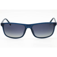 Timberland Men's Sunglasses - Shiny Blue Rectangular Shape Full Rim Frame | TB9266 90D ,