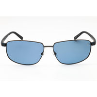 Timberland Men's Sunglasses - Shiny Gunmetal Metal Rectangular Frame | TB9325 08D ,