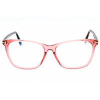 Tom Ford Women's Eyeglasses - Pink/Other Acetate Square Full Rim Frame | FT5762-B 074 ,
