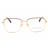 Victoria Beckham Women's Eyeglasses - Brown Fade Metal Square Full Rim | VB2118 219 ,