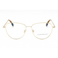 Victoria Beckham Women's Eyeglasses - Gold Metal Aviator Full Rim Frame | VB2119 714 ,