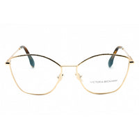 Victoria Beckham Women's Eyeglasses - Deep Gold Metal Cat Eye Full Rim | VB2122 719 ,