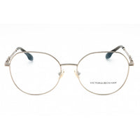 Victoria Beckham Women's Eyeglasses - Silver Metal Geometric Full Rim | VB2129 040 ,