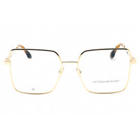 Victoria Beckham Women's Eyeglasses - Gold Metal Square Full Rim Frame | VB2132 714 ,