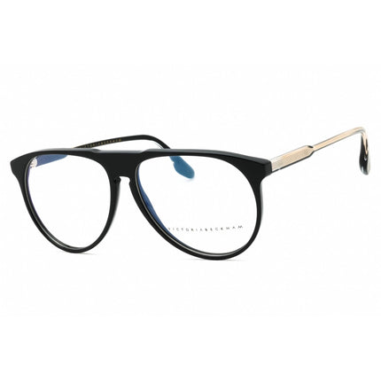 Victoria Beckham Women's Eyeglasses - Black Acetate Aviator Shape Frame | VB2602 001 ,