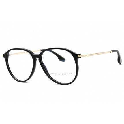 Victoria Beckham Women's Eyeglasses - Black Acetate Aviator Shape Frame | VB2606 001 ,