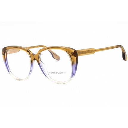 Victoria Beckham Women's Eyeglasses - Caramel/Purple/Grey Cat Eye Frame | VB2620 242 ,