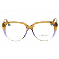 Victoria Beckham Women's Eyeglasses - Caramel/Purple/Grey Cat Eye Frame | VB2620 242 ,