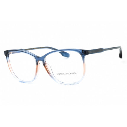 Victoria Beckham Women's Eyeglasses - Blue/Sand/Azure Cat Eye Full Rim | VB2629 417 ,