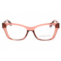 Victoria Beckham Women's Eyeglasses - Transparent Rose Cat Eye Frame | VB2642 601 ,