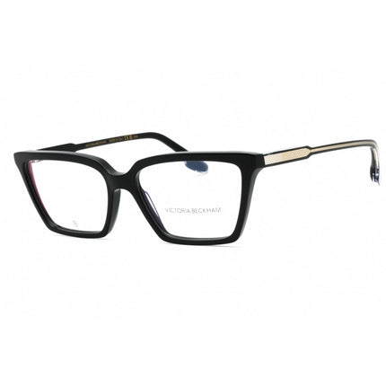 Victoria Beckham Women's Eyeglasses - Black Acetate Rectangular Frame | VB2653 001 ,