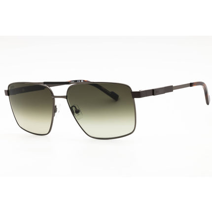 Zeiss Men's Sunglasses - Dark Ruthenium/Brown Metal Pilot Shape Frame | ZS23136S 075 ,