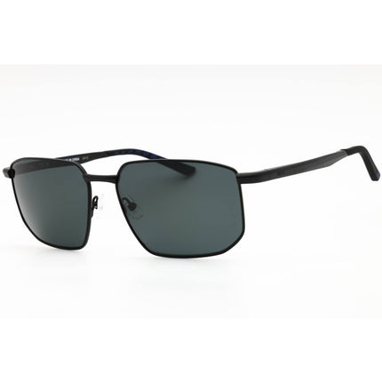 Zeiss Men's Sunglasses - Matte Black Metal Geometric Full Rim Frame | ZS23139SP 002 ,