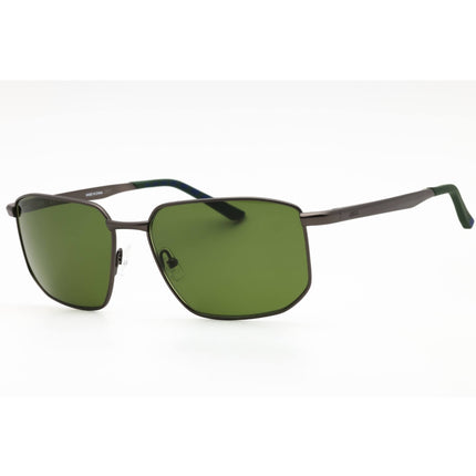 Zeiss Men's Sunglasses - Satin Dark Gunmetal Metal Geometric Frame | ZS23139SP 065 ,