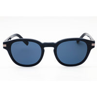 Zeiss Men's Sunglasses - Blue Horn Acetate Oval Shape Full Rim Frame | ZS23536S 462 ,