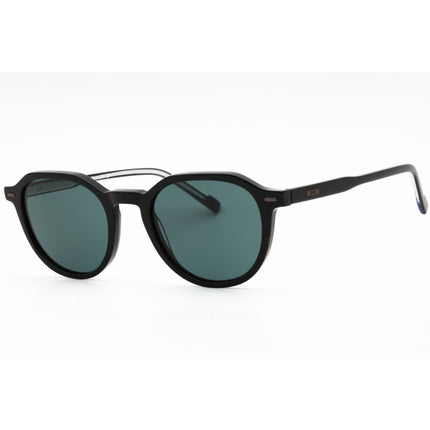 Zeiss Men's Sunglasses - Black Acetate Panthos Shape Frame Green Lens | ZS24543S 001 ,