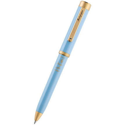 Montegrappa Ballpoint Pen - Ken The Movie Icon Powder Blue Resin Barrel | ISZEBBAB_2 ,
