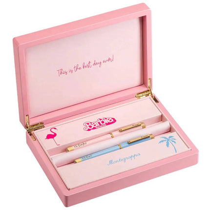Montegrappa Signature Set - Barbie The Movie Icon Fountain Pens | ISZEB ,