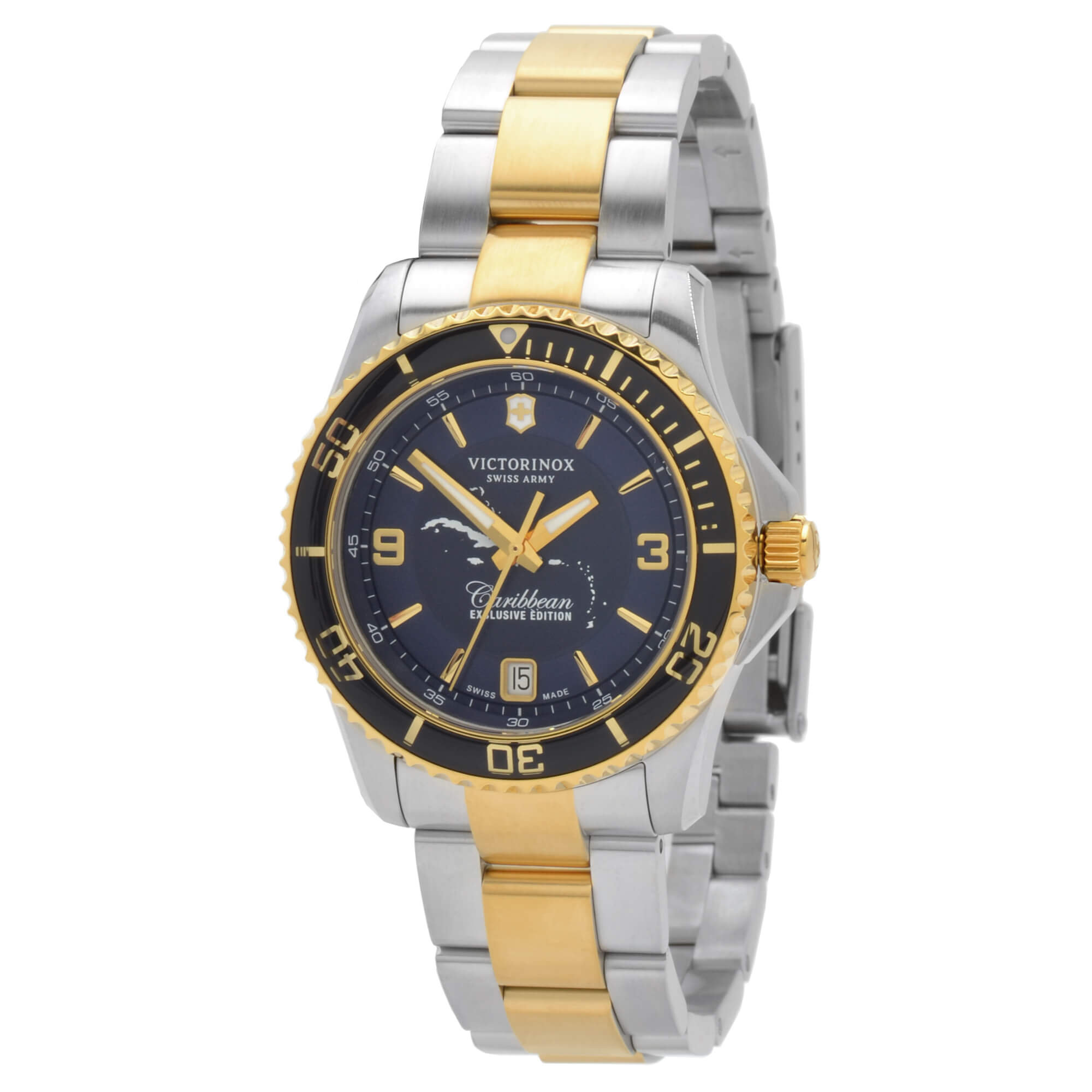 Victorinox Swiss Army Women's Watch - Maverick Caribbean Two Tone