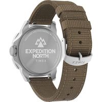 Timex Men's Watch - Expedition North Ridge Brown Dial Tan Fabric Strap | TW2V62400 ,