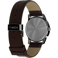 Timex Men's Watch - Easy Reader Quartz Brown Adjustable Leather Strap | TW2V68700 ,
