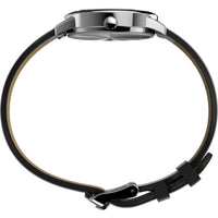 Timex Women's Watch - Easy Reader Eco-Friendly Black Leather Strap | TW2W32500 ,
