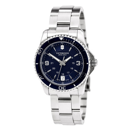 Swiss Army 241609 Women's Maverick Blue Dial Stainless Steel Bracelet Watch ,