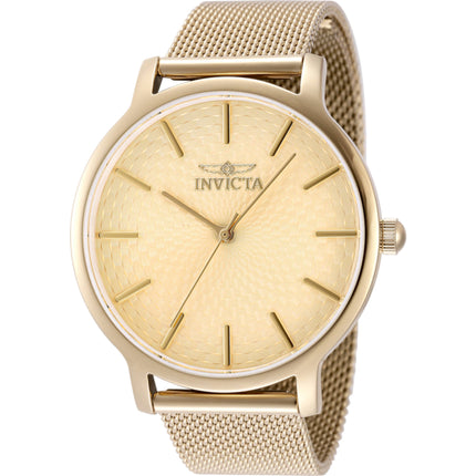 Invicta Women's Watch - Wildflower Gold Dial Stainless Steel Bracelet | 48973 ,