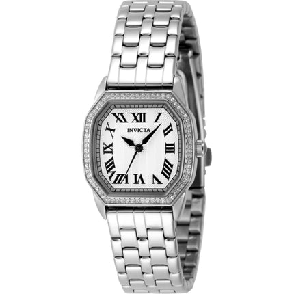 Invicta Women's Watch - Wildflower Silver Tone Dial Stainless Steel Bracelet | 48998 ,