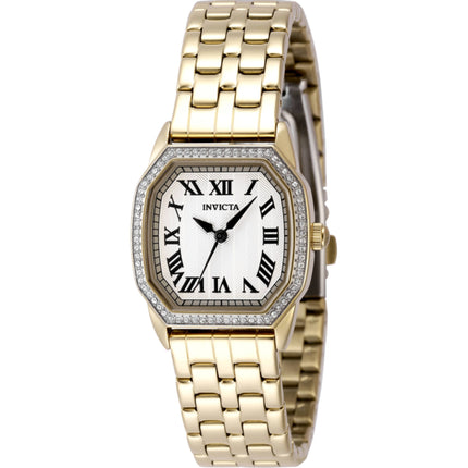 Invicta Women's Watch - Wildflower Silver Dial Yellow Gold Steel Bracelet | 49000 ,