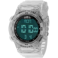 Invicta Men's Watch - Invicta Racing Black Digital Dial White Rubber Strap | 49041 ,